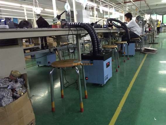 工廠電子焊錫排煙機 守護電子產品制造中的環境與健康